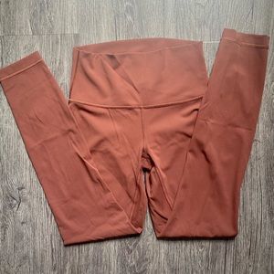 Lululemon Ancient Copper Wunder Under 25” Sz 4